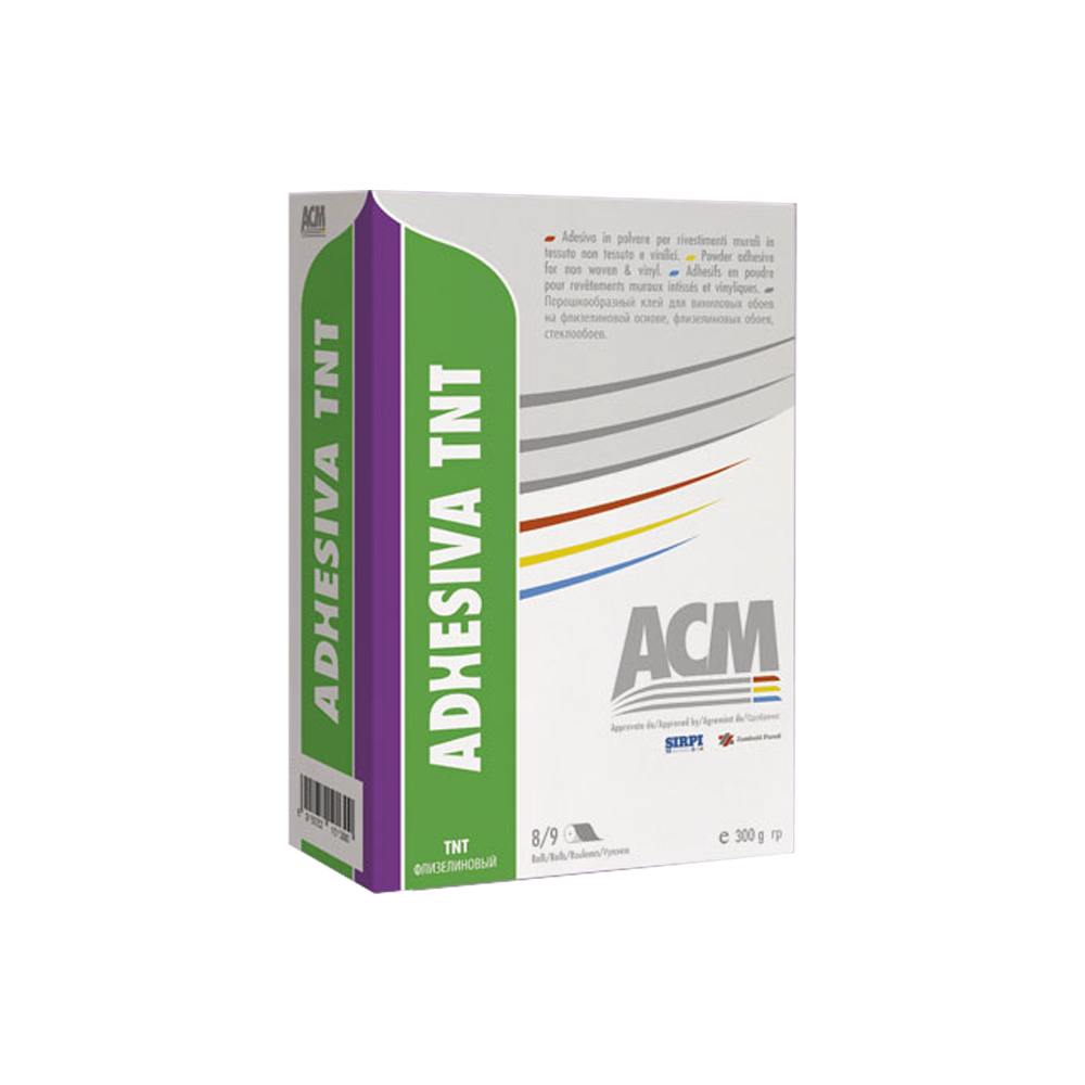 Adhesiva TNT 250 gr ACM - Colla in Polvere per Rivestimenti Murali e Vinilici