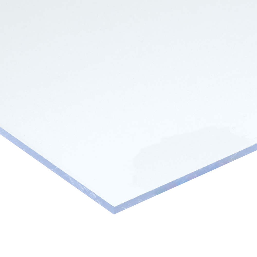 POLIVER Plexiglass Vetro Sintetico Trasparente 100x100 cm - Spessore 5 mm