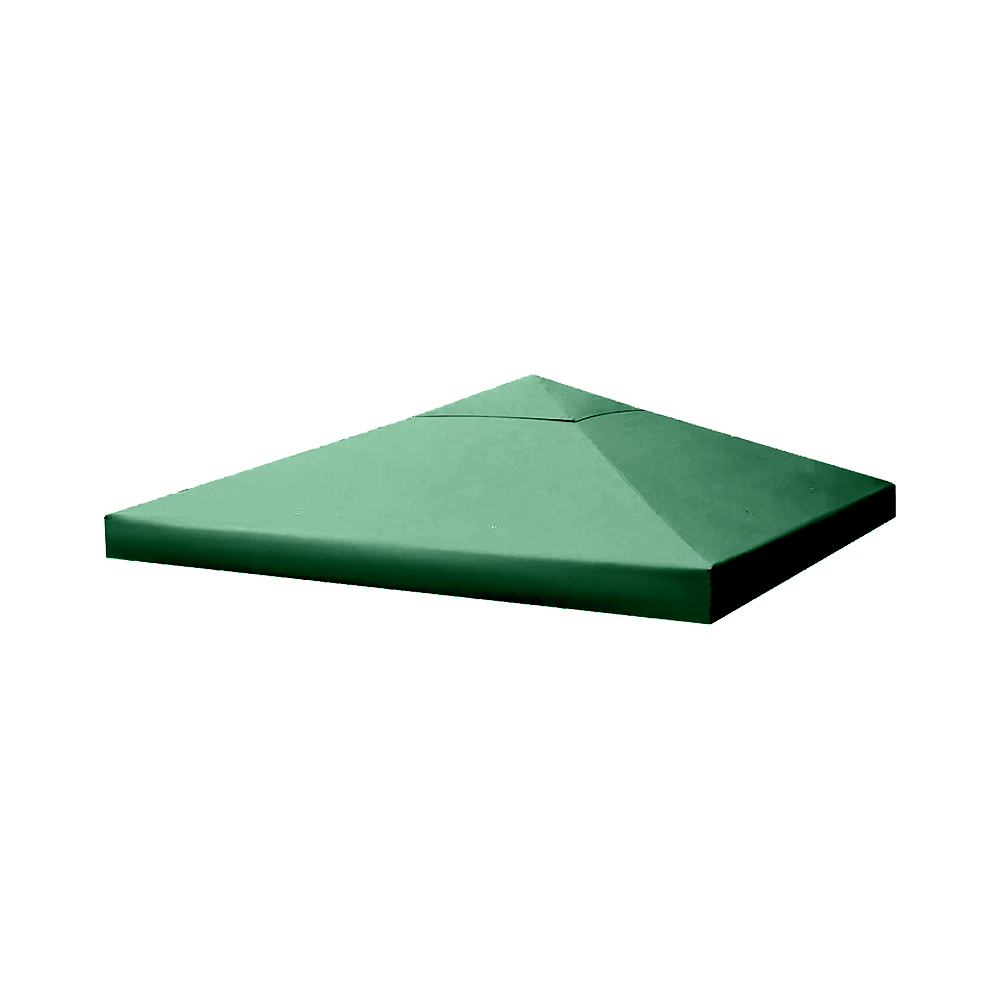 Top di ricambio per gazebo - poliestere verde - ferliving 3x3 mt.