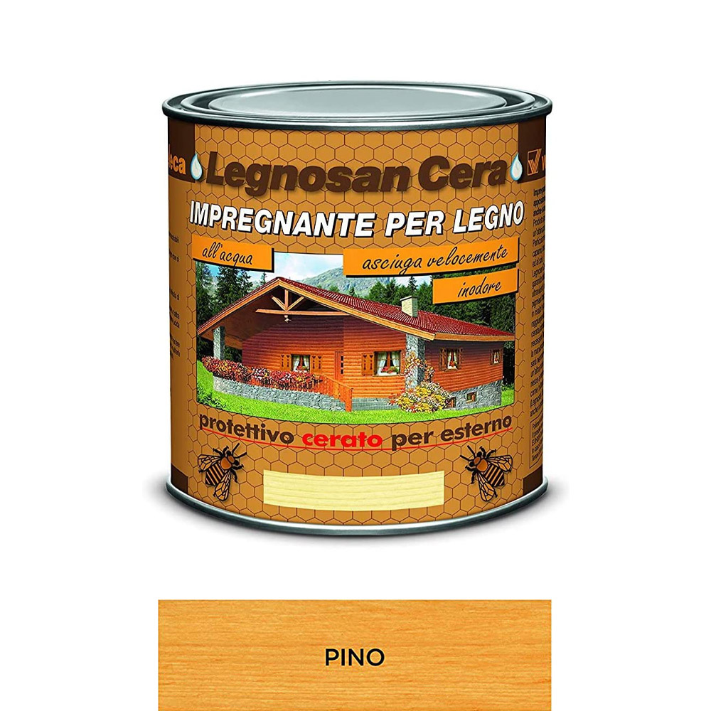 Impregnante all'Acqua Legnosan Cera 750 ml VELECA - Pino