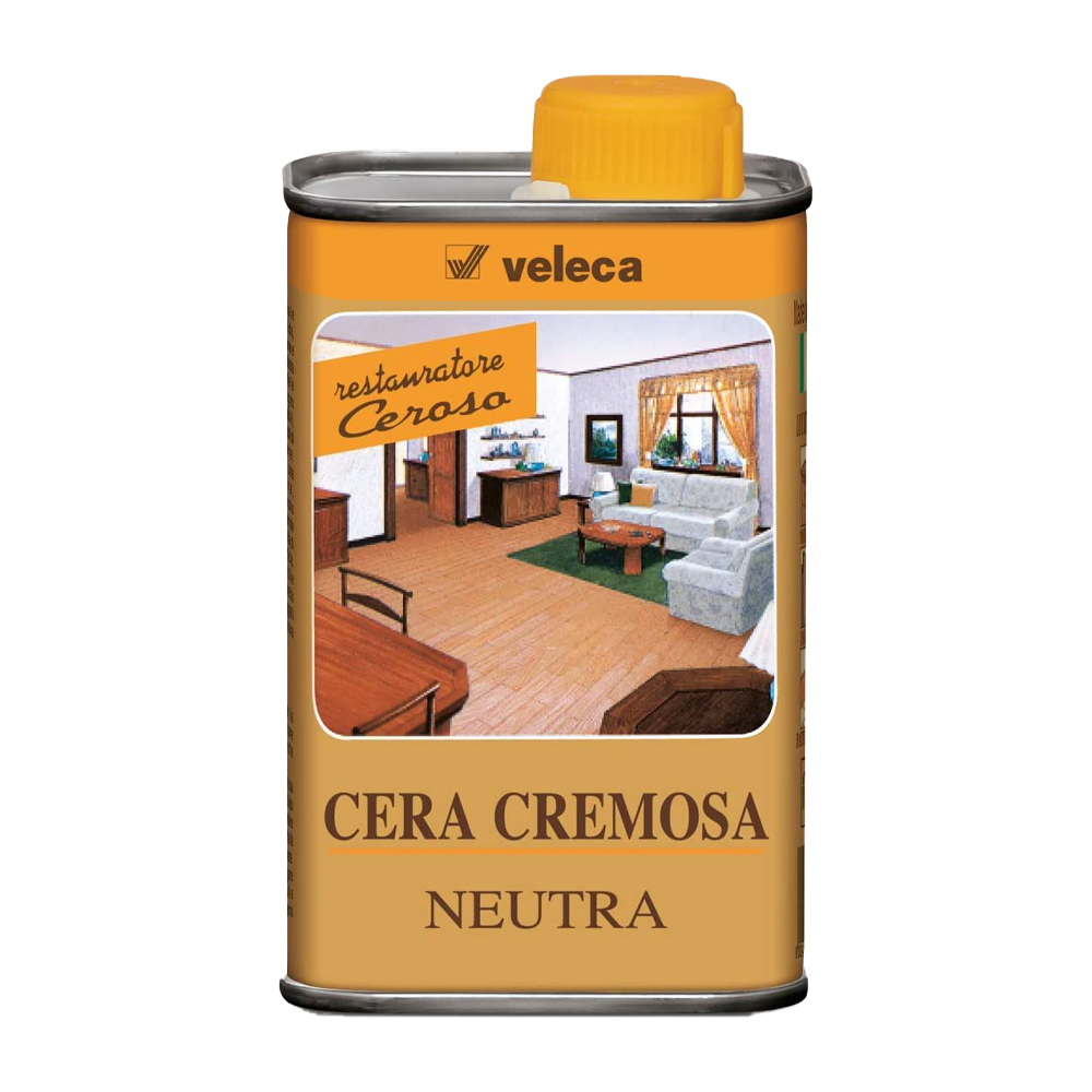 Restauratore ceroso con cera api 250 ml veleca - neutro.