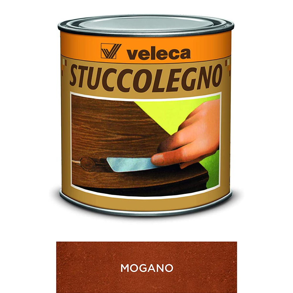 Pasta Stuccolegno 250 gr VELECA - Mogano