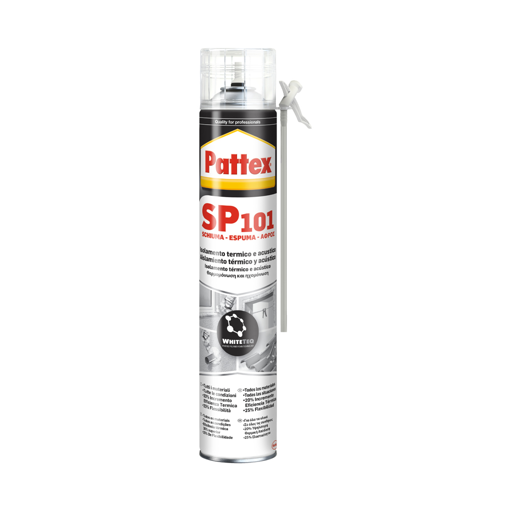 Schiuma Poliuretanica SP101 750 ml PATTEX - per Isolamento Termico e Acustico