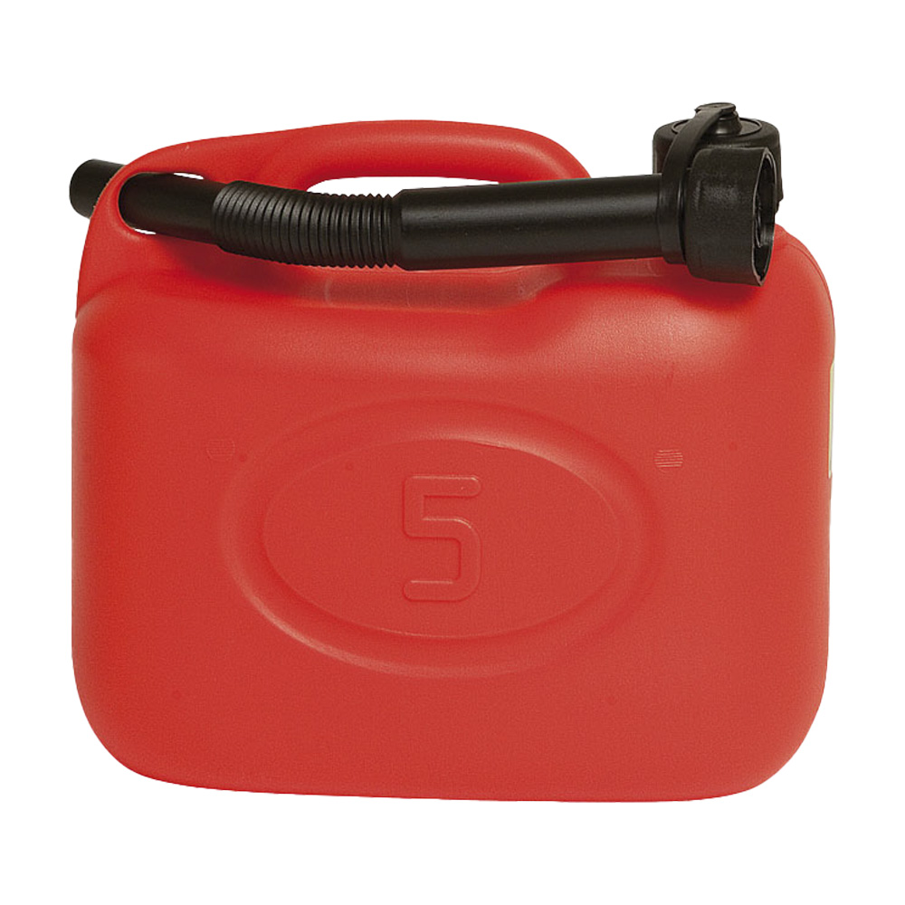 Tanica per Carburante Omologata 5 Lt FERGARDEN - con Beccuccio Girevole