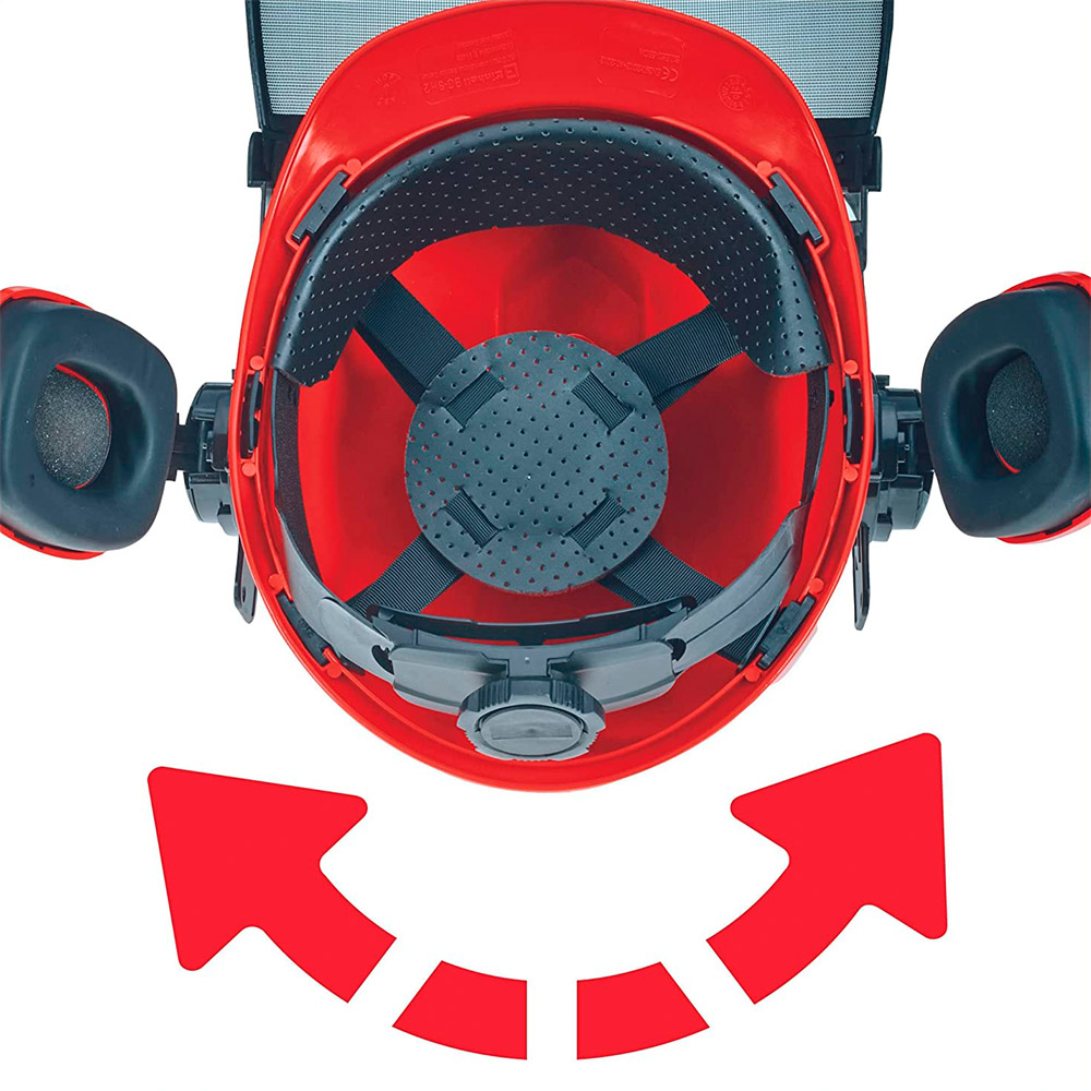Elmetto Protettivo da Boscaiolo EINHELL - Omologato EN 397-352-3-1731