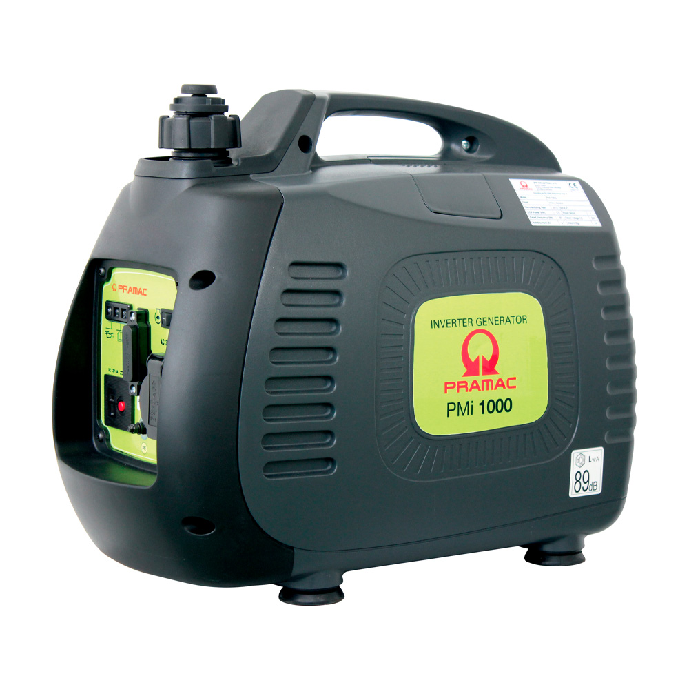 Generatore di corrente inverter pmi 1000 pramac - serbatoio benzina 2,1 lt.