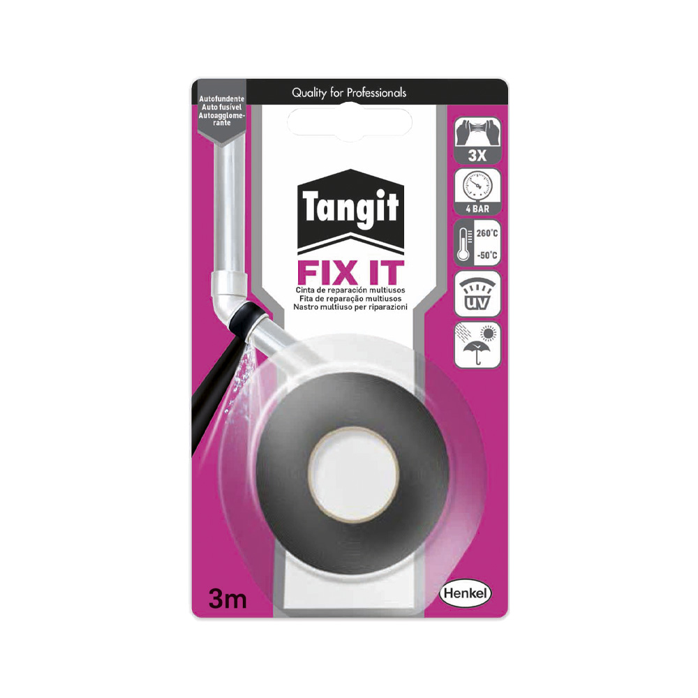 Nastro auto-agglomerante fix it tangit 2,5 mm x 3 mt.