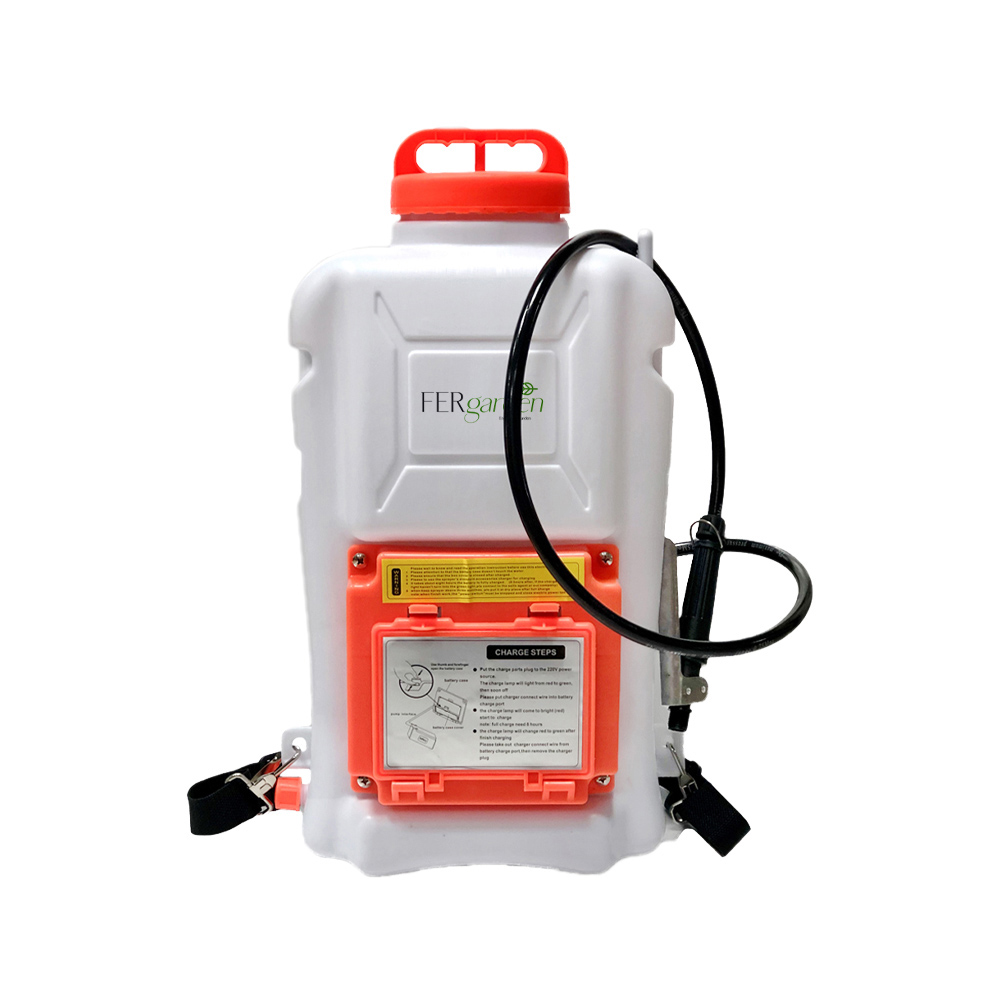 Pompa Irroratrice a Zaino 12-16 Lt FERGARDEN - Batteria Litio 12V 10 Ah