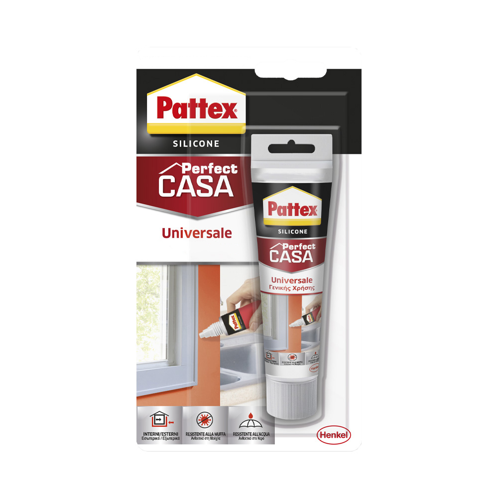 Sigillante Perfect Casa Silicone Universale 60 ml PATTEX - Bianco