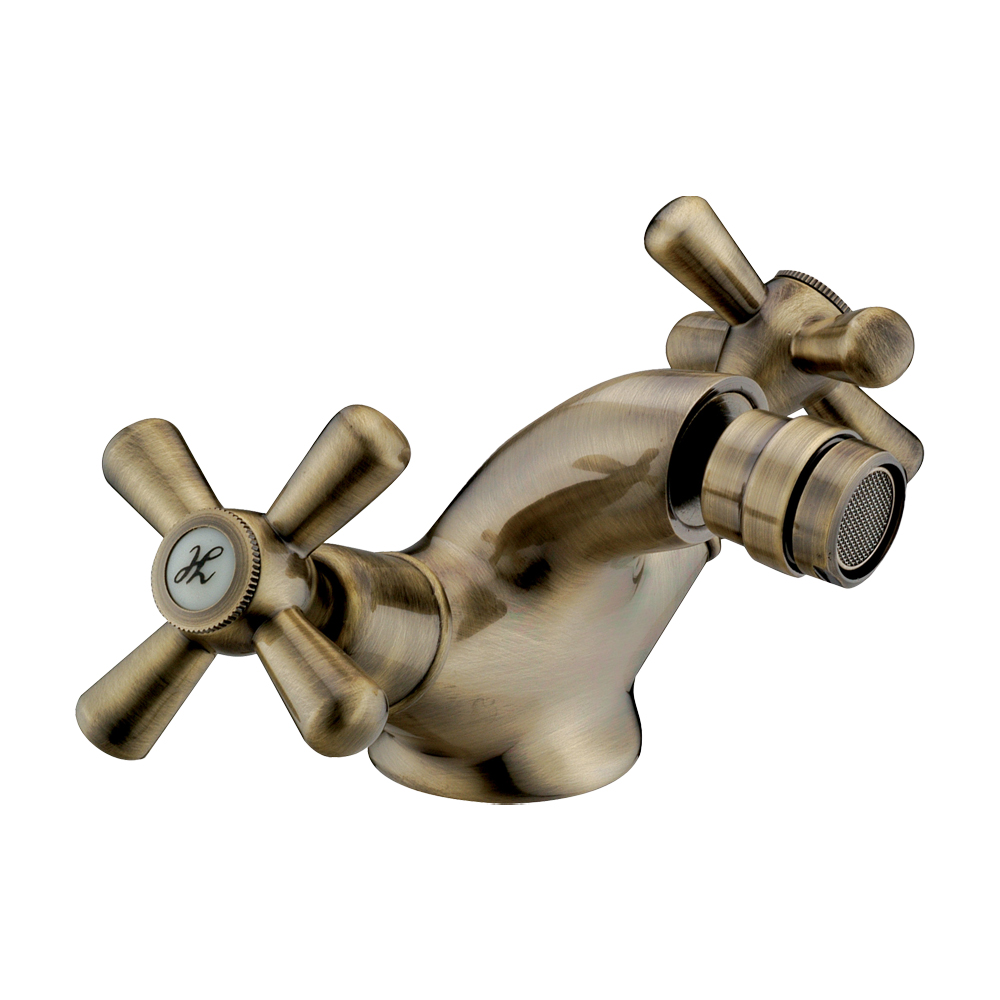 Miscelatore monoforo per bidet sofia ferqlima - finitura bronzata.