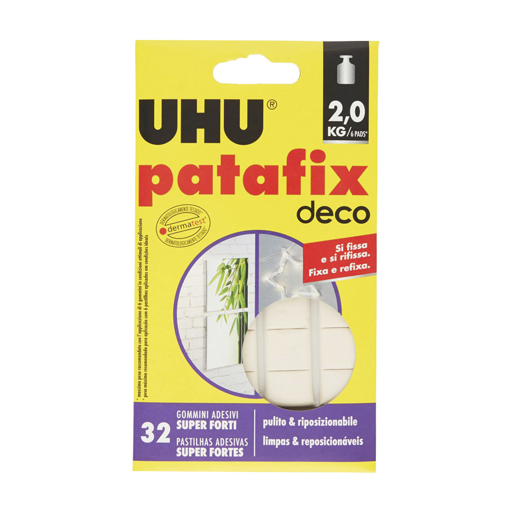 Gommini Adesivi Patafix Deco UHU 32 pz
