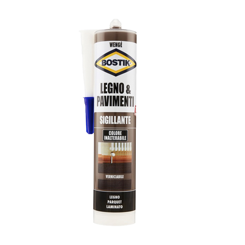 Sigillante legno e pavimenti 300 ml bostik - wenge.