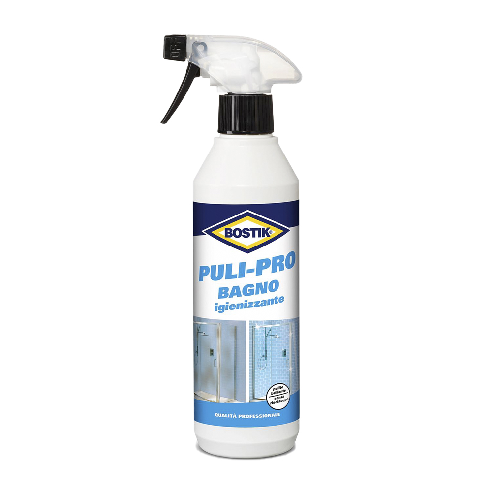 Puli-pro igienizzante spray per bagno e sanitari bostik 500 ml.