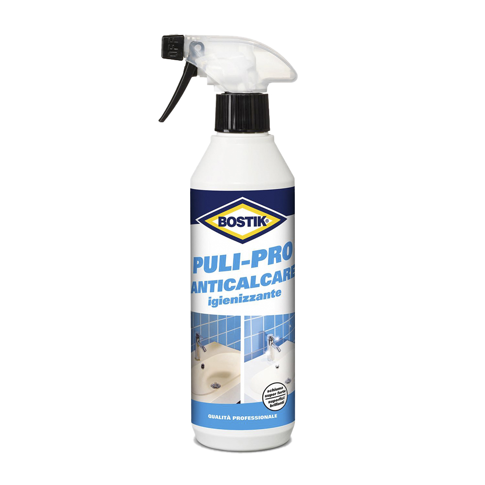 Puli-pro detergente spray anticalcare bostik 500 ml.