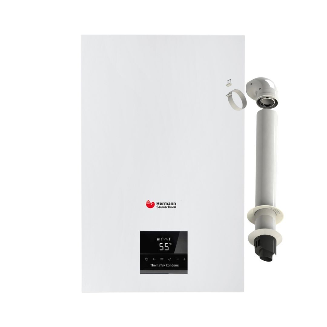 Caldaia a Condensazione Saunier Duval Thematek 24kW Kit Scarico Fumi Omaggio