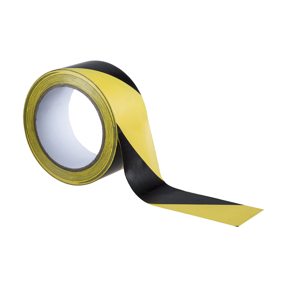Nastro Segnaletico Adesivo 50 mm x 30 mt GEKO Sicur - Giallo/Nero