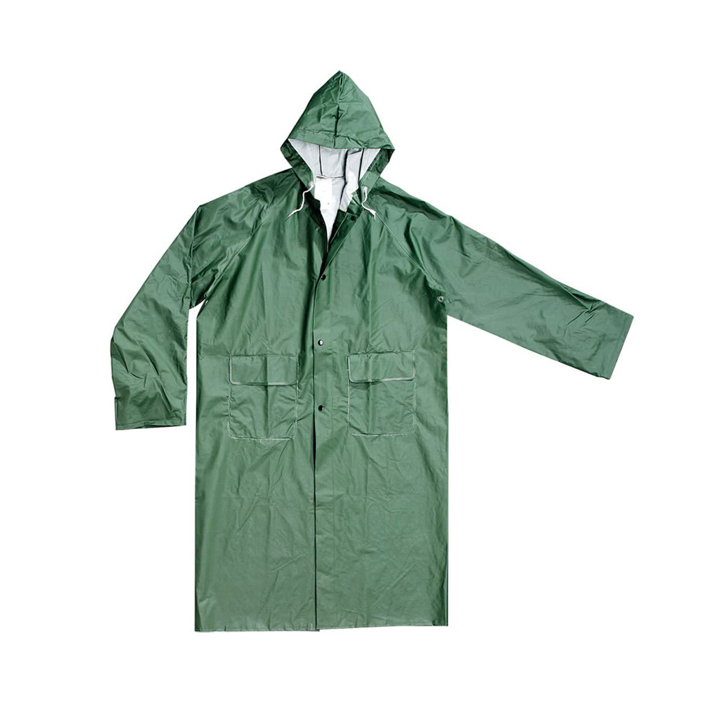 Cappotto Impermeabile Antistrappo Pluvio Taglia XXL FERWORK - Verde