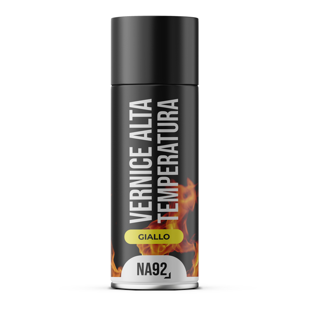 Spray Vernice Acrilica Alta Temperatura 400 ml NA92 PRO - Giallo