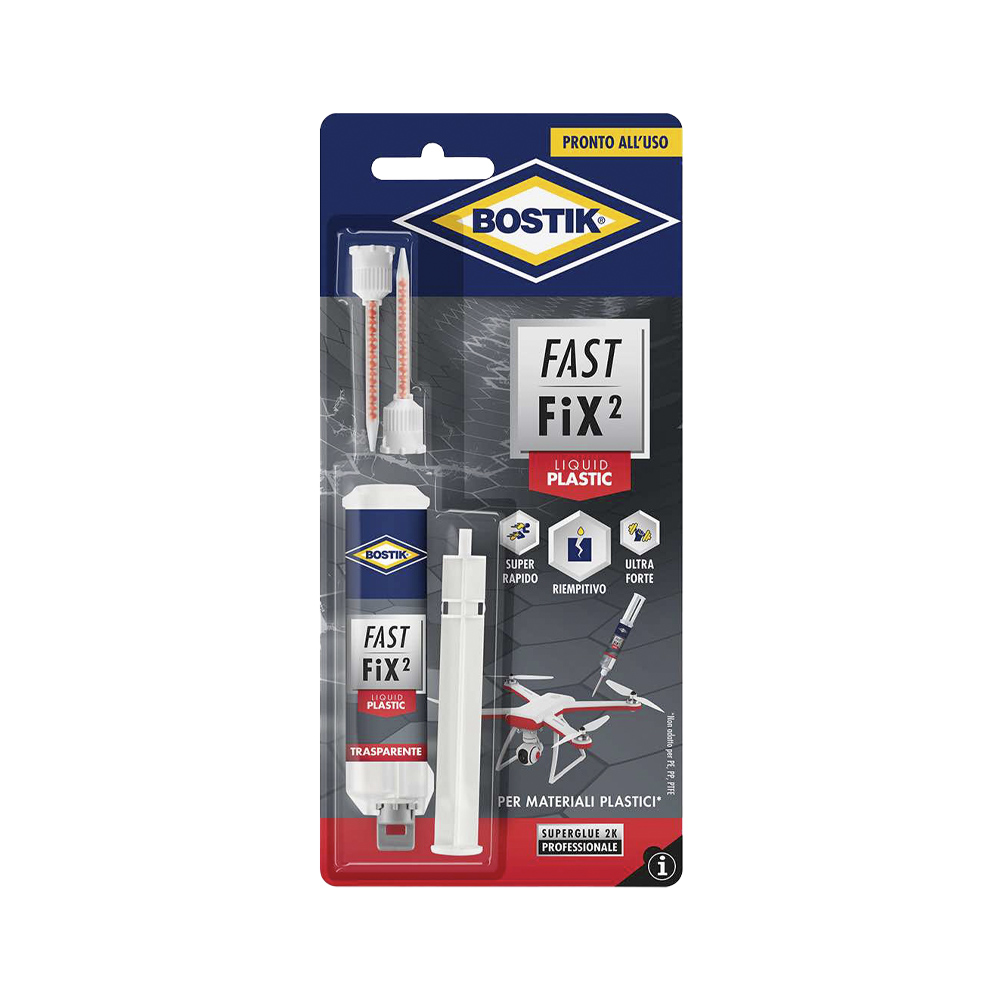 Adesivo fast fix liquid plastic bostik 10 gr.