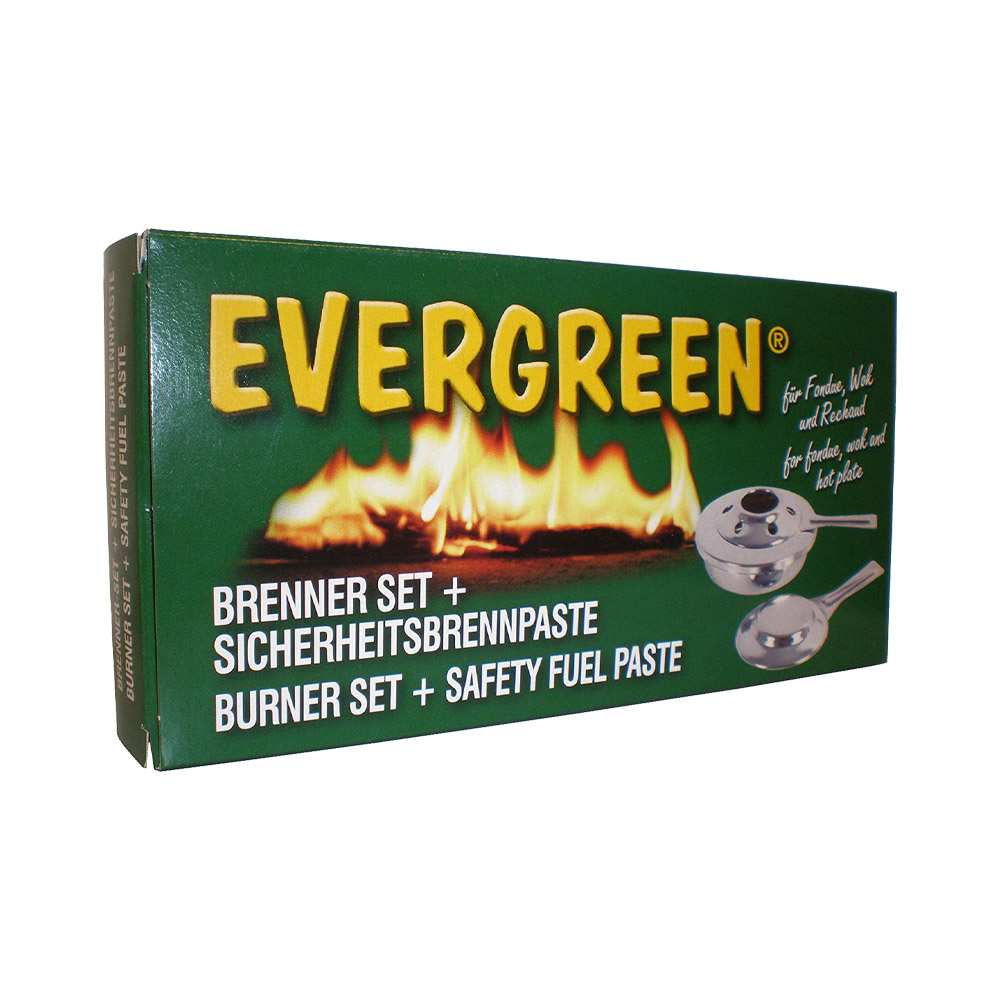 Set evergreen - fornelletto e ricarica di pasta combustibile.