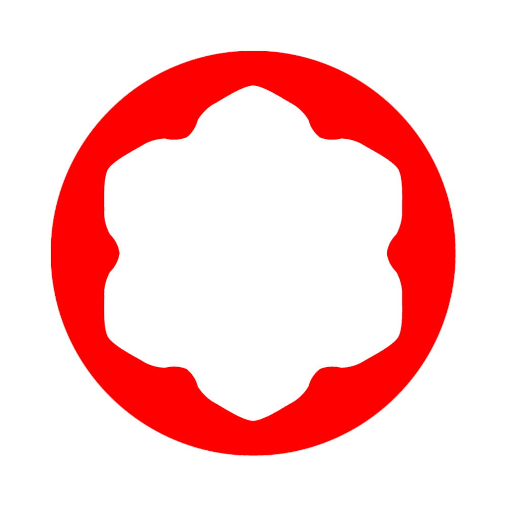 Chiave a Bussola per Dadi Ruota Mercedes USAG - 80x44 mm