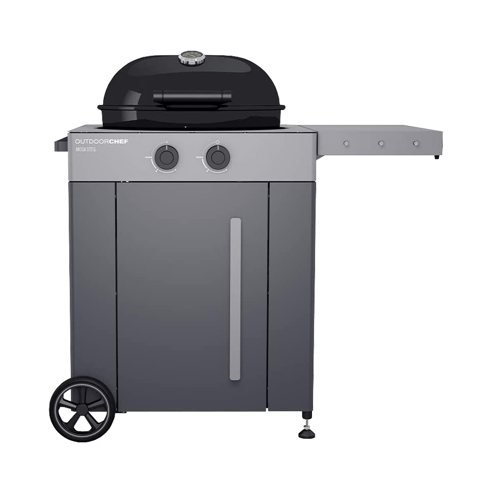 Barbecue a gas arosa 570g grigio outdoorchef 67x97x106h cm.