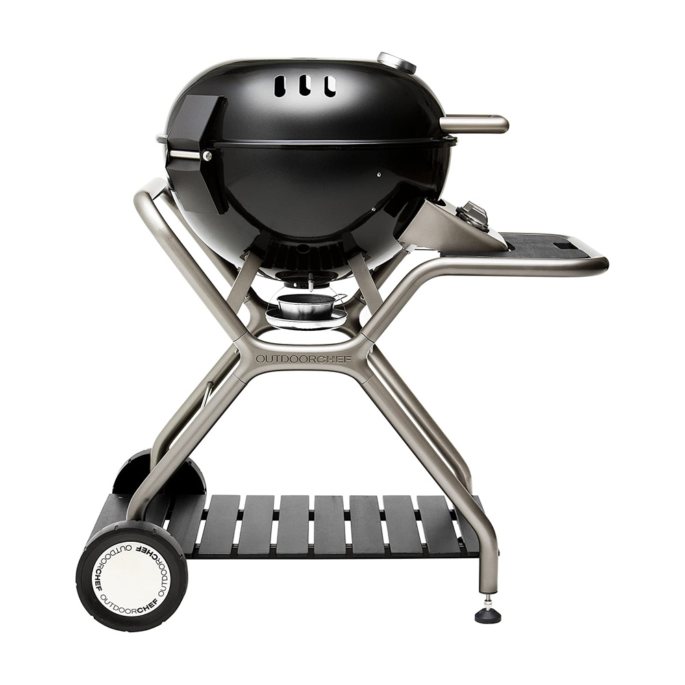 Barbecue a Gas Ascona 570G Grigio OUTDOORCHEF 67x97x106h cm