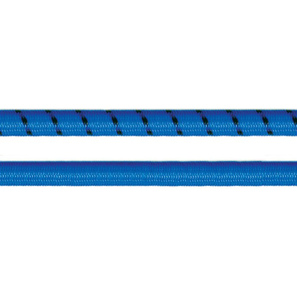 Treccia Elastica Fissa-Bagagli 6 mm Blu FERLIVING - Vendita al Metro Lineare