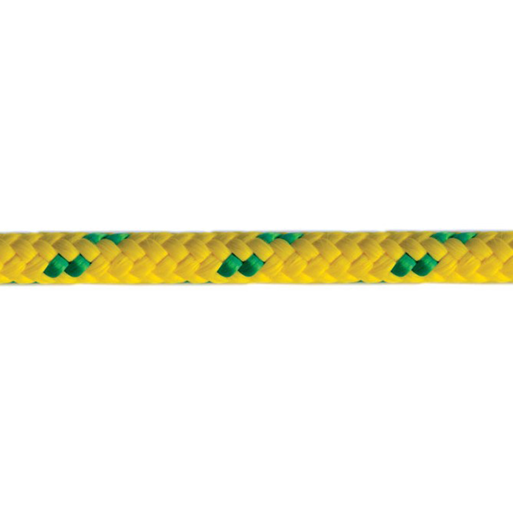 Treccia in polipropilene giallo-verde 10 mm ferliving - vendita al metro lineare.