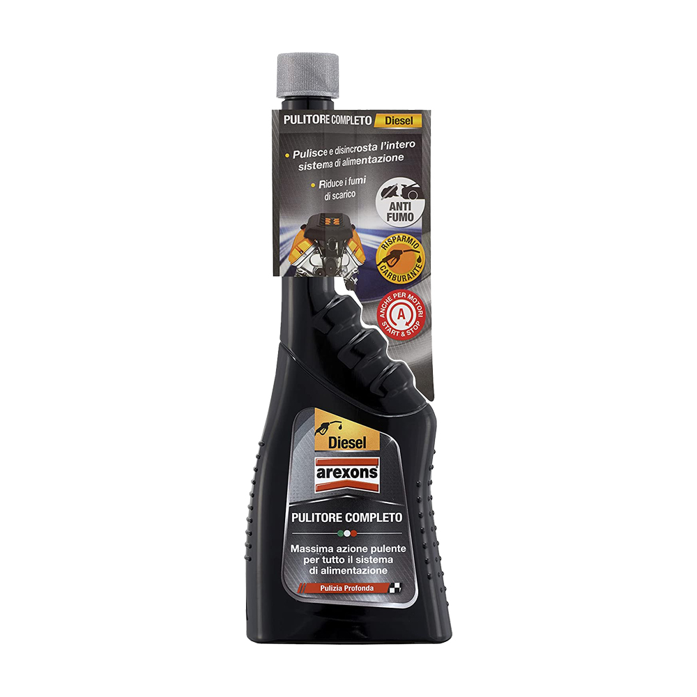 Additivo pulitore completo per motori diesel arexons 250 ml.