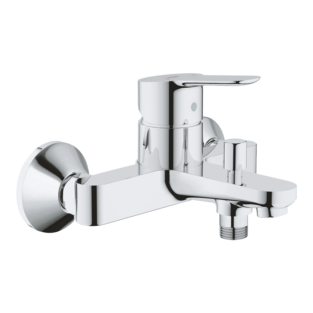 Miscelatore monocomando per vasca bauedge grohe - finitura cromata.