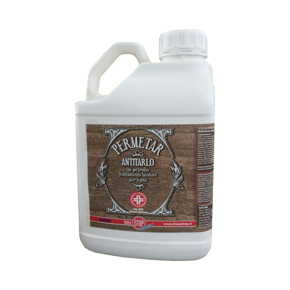 Antitarlo Permetar 5 Lt - Ravviva e Protegge le Fibre del Legno