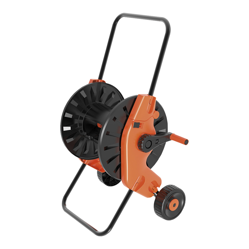 Avvolgitubo a Carrello Portatile Max. 60 mt FERGARDEN - per Tubi Irrigazione 1/2