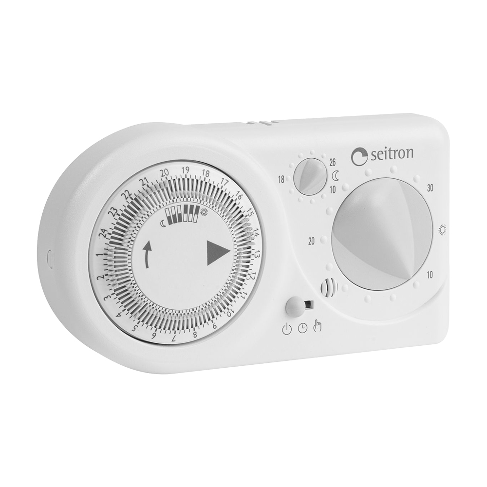Cronotermostato Elettronico Tempora SEITRON - Programmazione Giornaliera