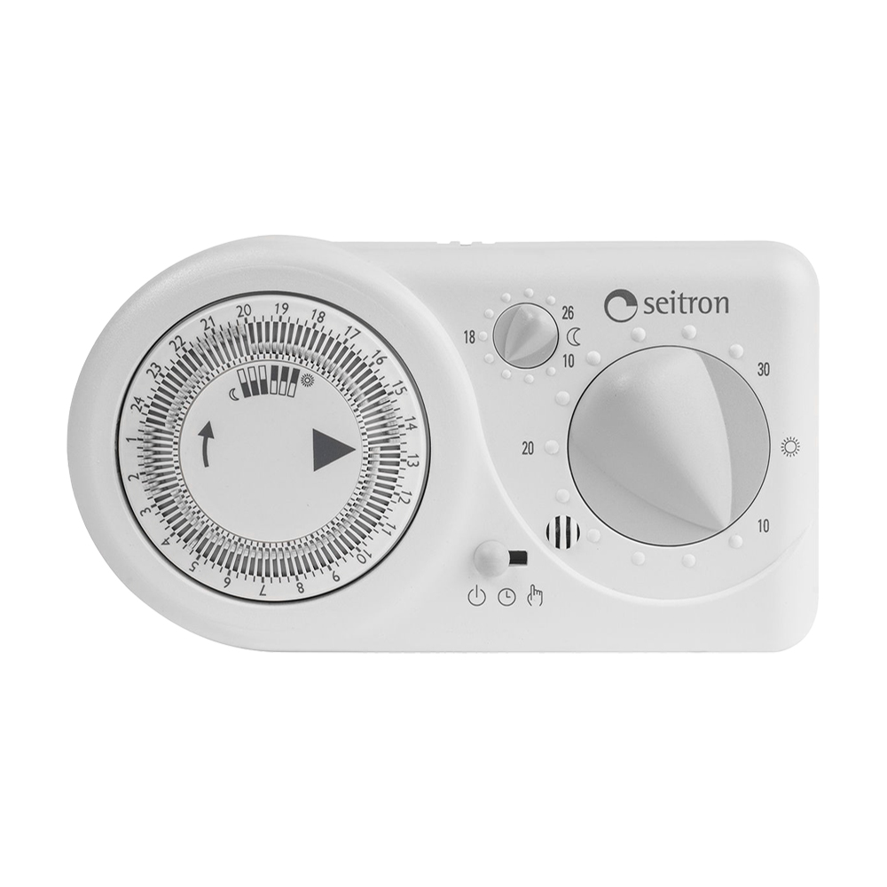 Cronotermostato Elettronico Tempora SEITRON - Programmazione Giornaliera