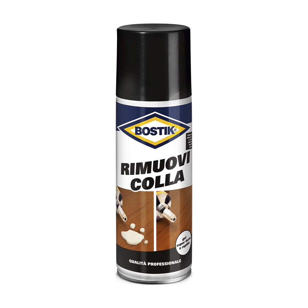 Rimuovi colla spray 200 ml bostik - rimuove residui di colla e adesivo.