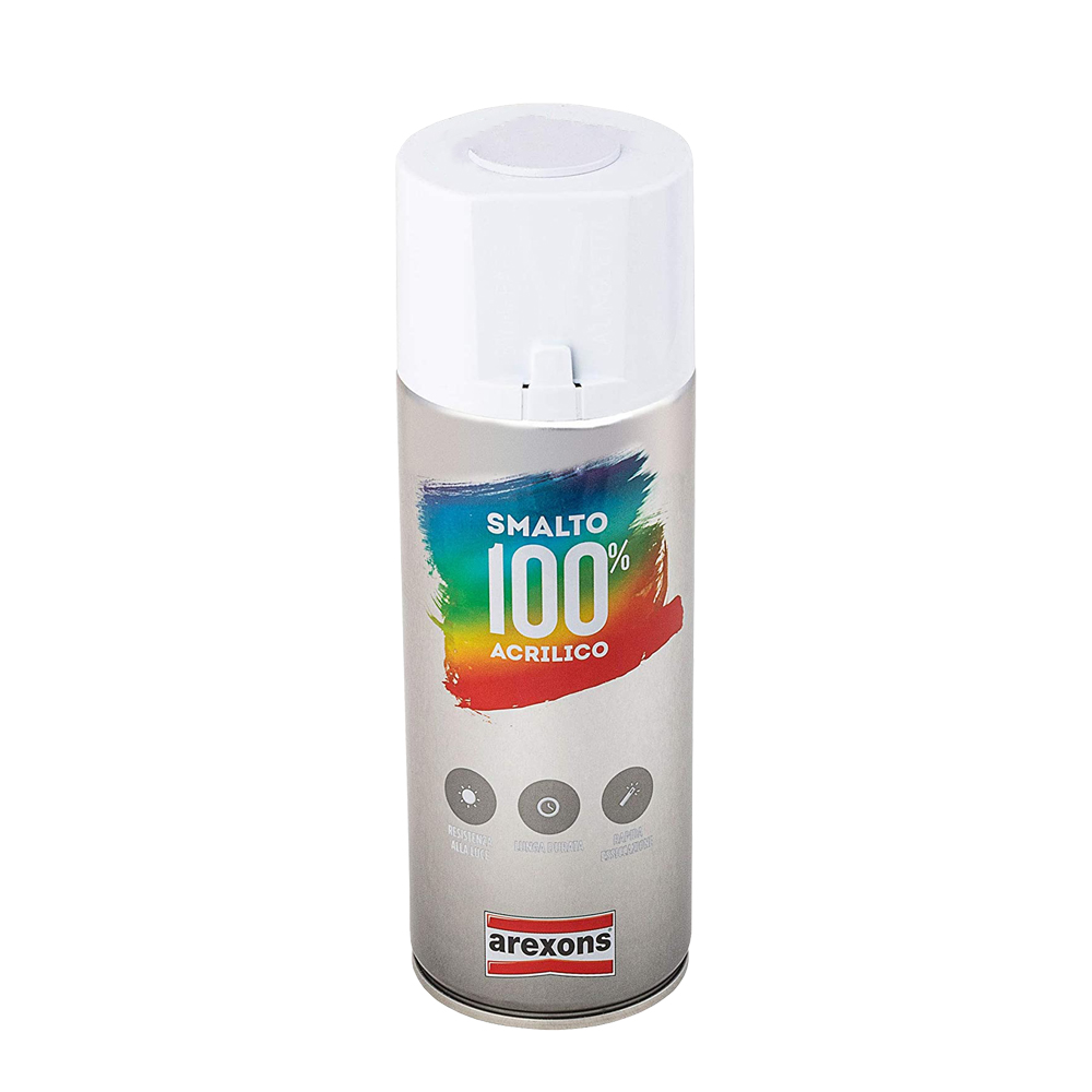 Smalto acrilico spray 400 ml arexons - speciale bianco per elettrodomestici .