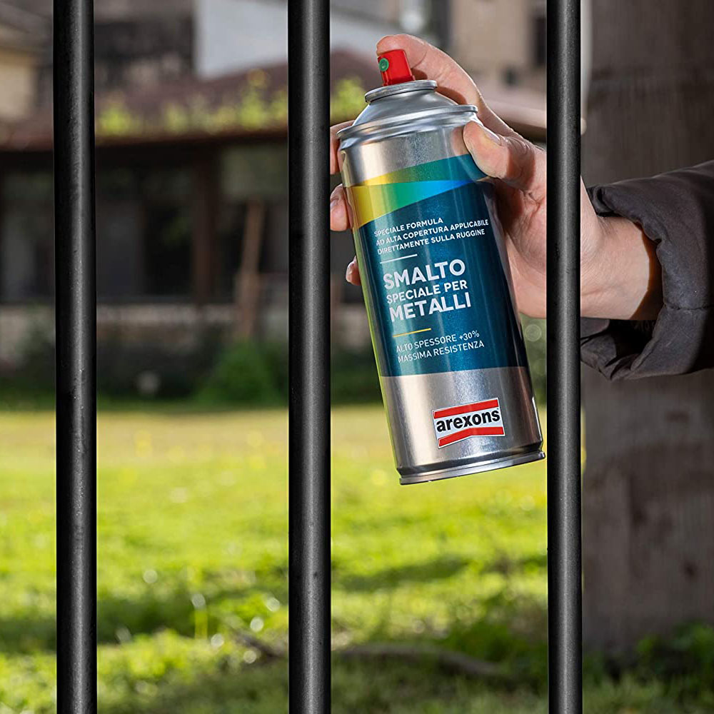 Smalto Speciale per Metalli 400 ml AREXONS - Alluminio