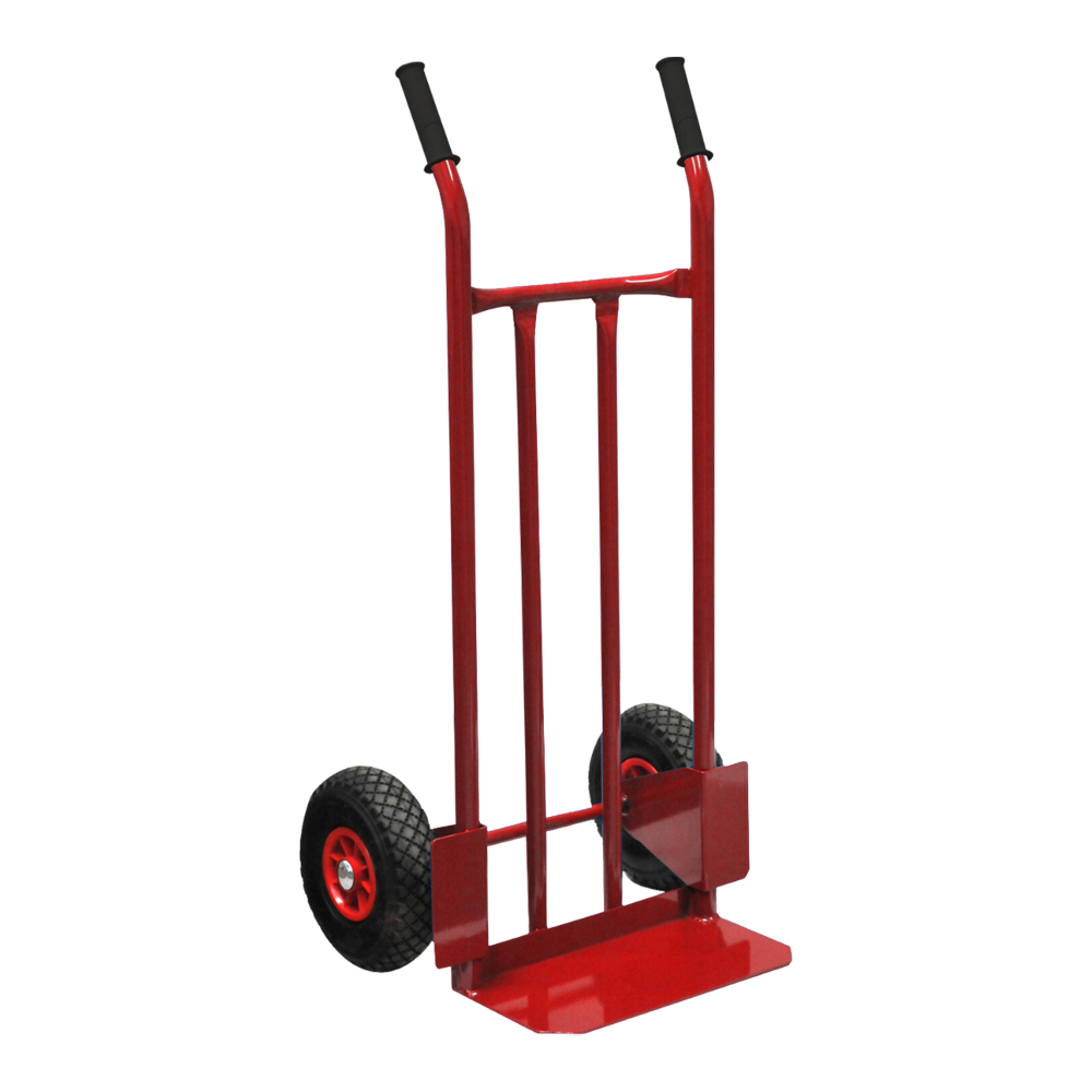 Carrello portacasse con 2 ruote pneumatiche ferwork - fino a 200 kg.