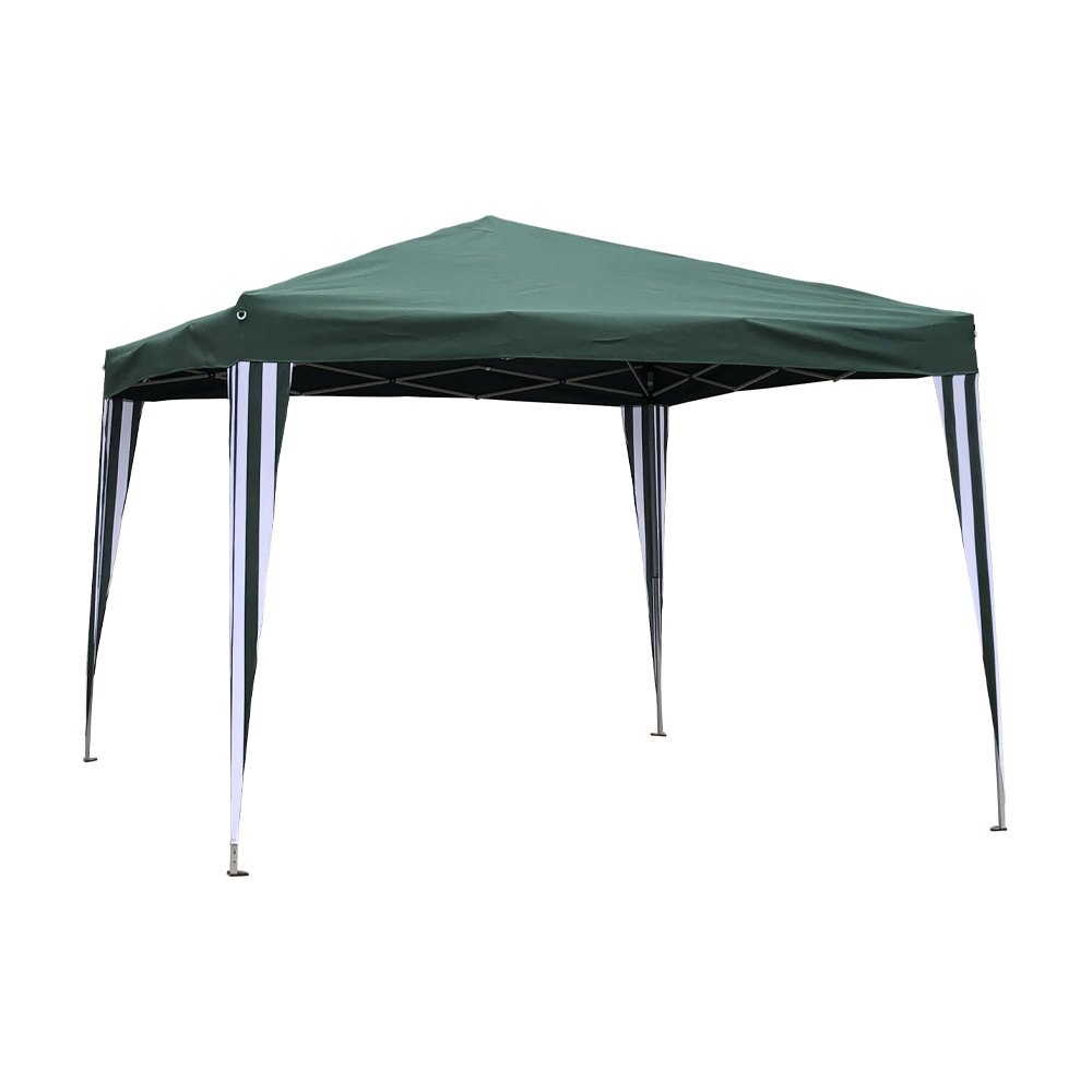 Gazebo rapid pieghevole 300x300x250h cm ferliving - verde.