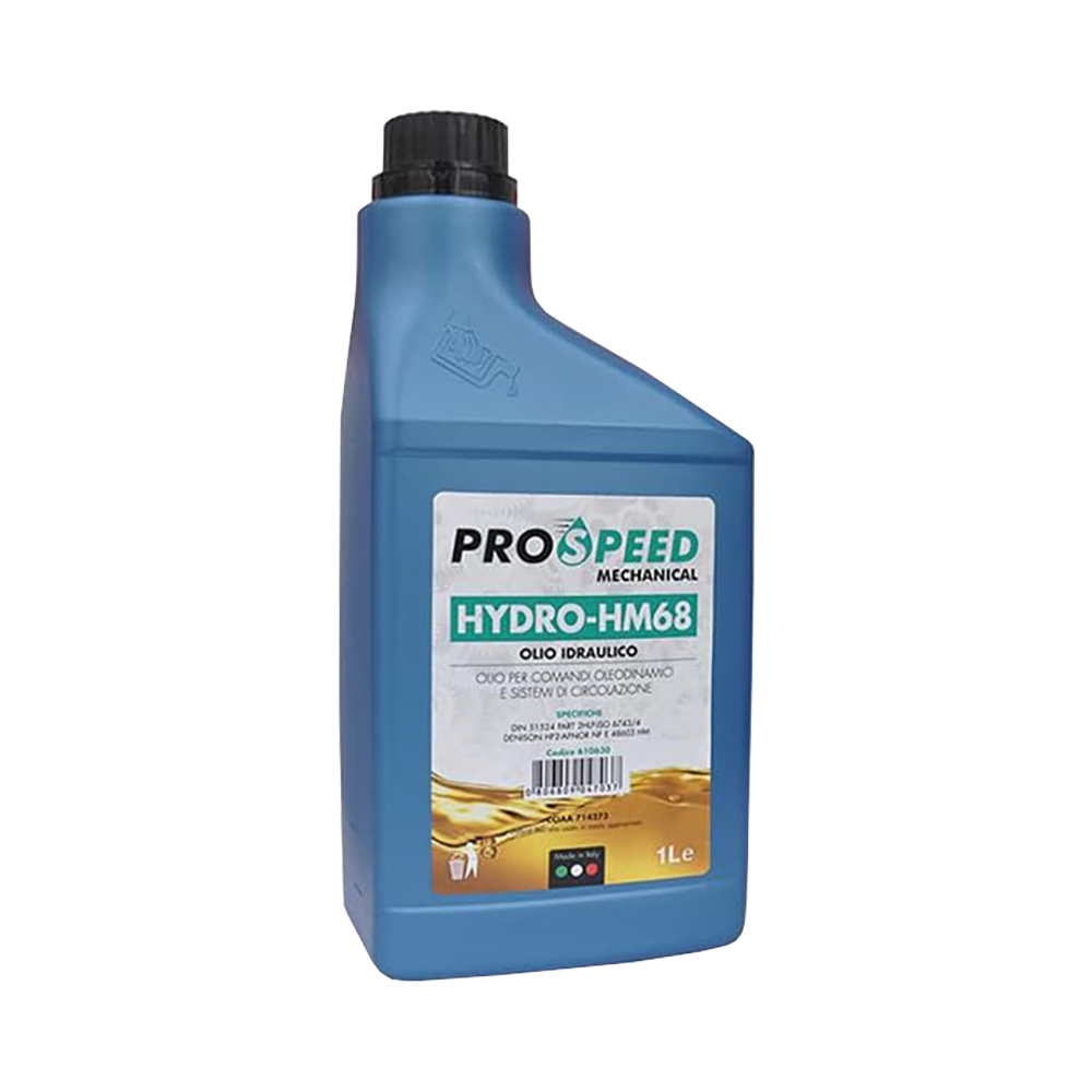 Olio Idraulico 1 Lt HM-68 PROSPEED - per Muletti, Presse, Macchine Agricole, ecc