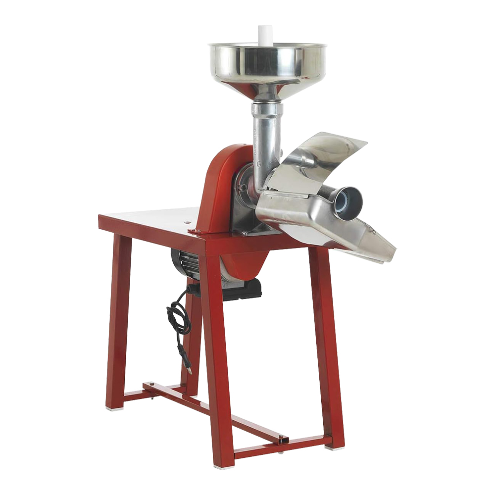 Passapomodori con Banchetto in Acciaio 0,45 hp PALUMBO - Produzione 370 Kg