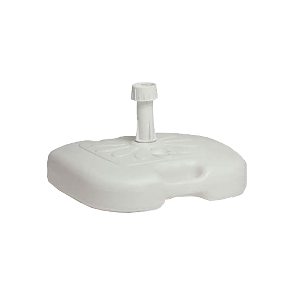 Base per Ombrelloni in HDPE 60x60 cm FERLIVING - per Pali da 32 fino a 54 mm