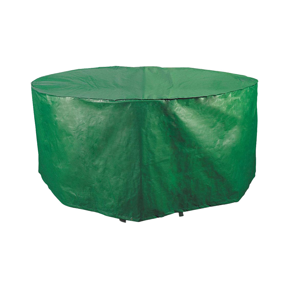 Copertura in poliestere per tavoli tondi da giardino ferliving 125x70h cm.