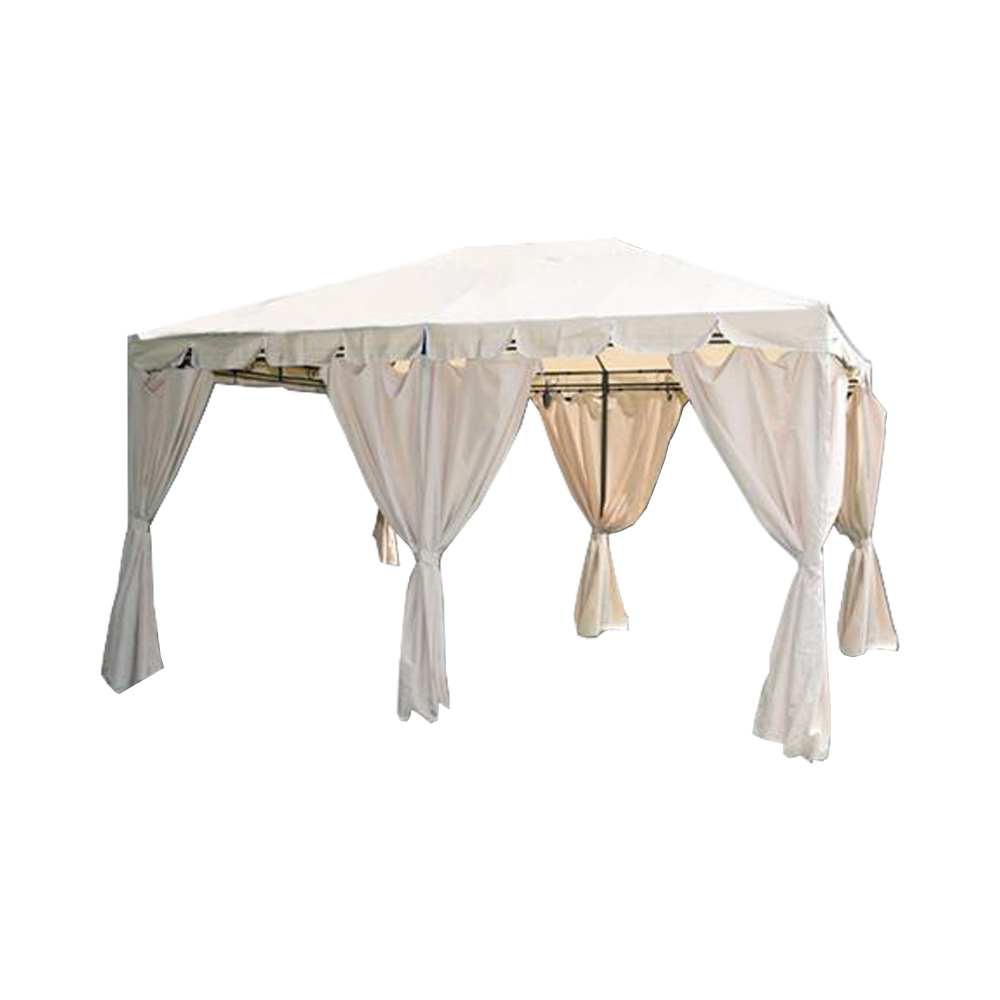 Gazebo armonia in acciaio 300x400x265h cm ferliving.