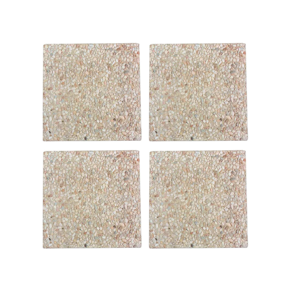 Serie di 4 marmette in cemento 50x50 cm ferliving - spessore 3.7 cm.