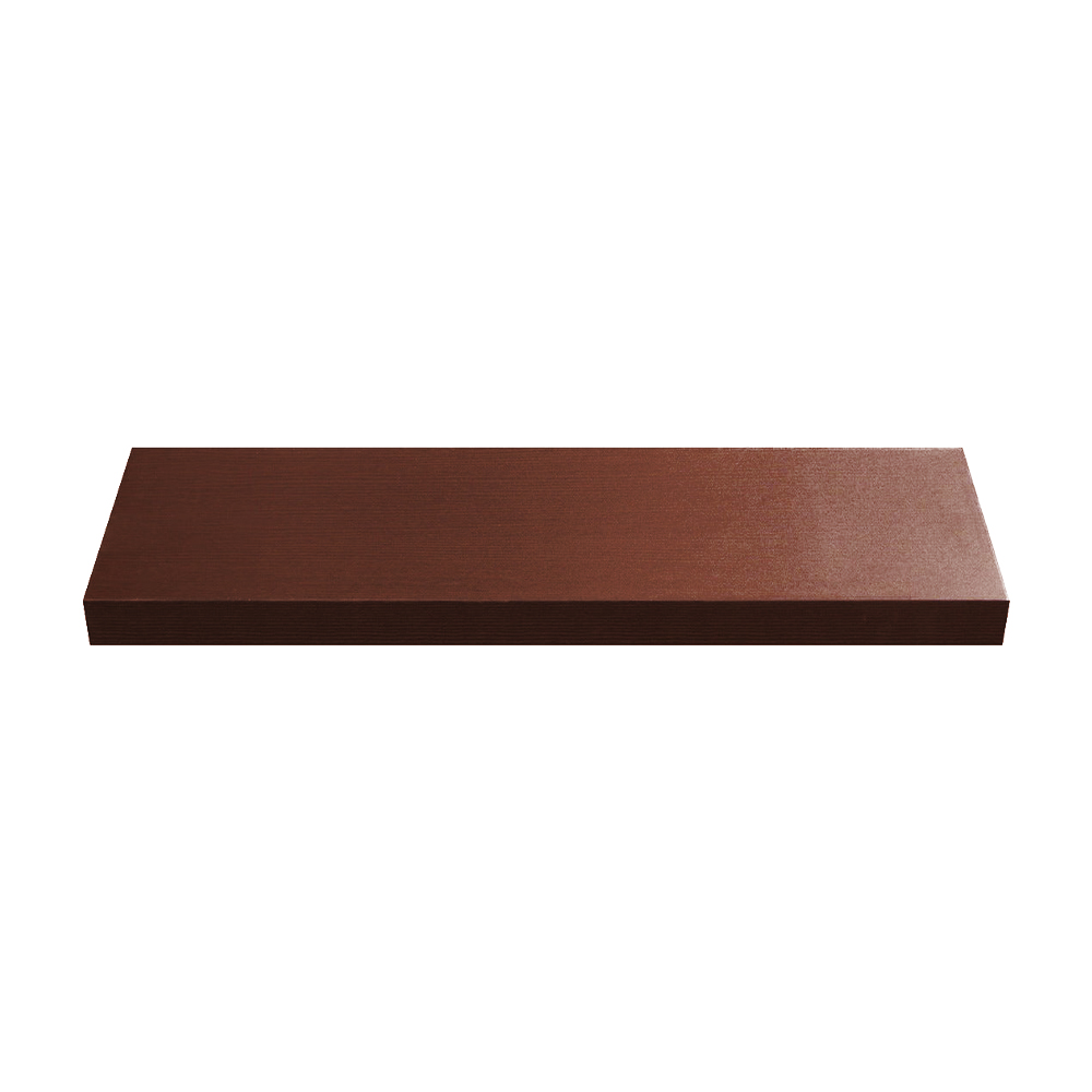 Mensola Squadrata in Legno FERLIVING - Ciliegio 60x40x1,8 cm