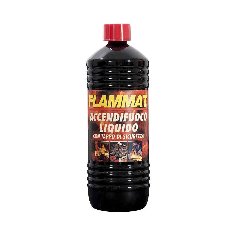 Accendifuoco liquido 1 lt flammat - inodore.