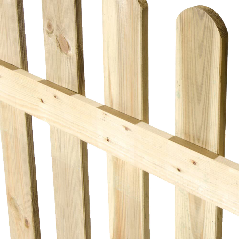Cancello per Steccato Polly in Legno di Pino FERLIVING 100x100h cm