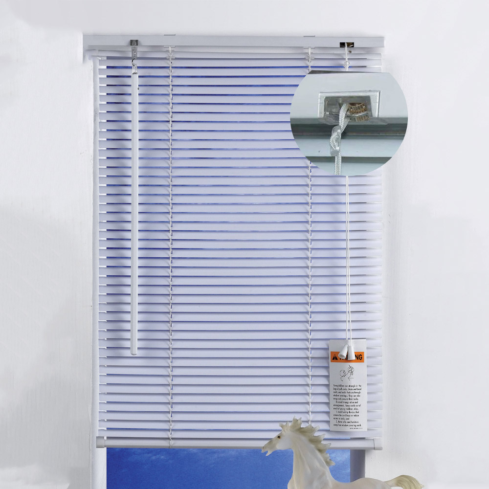 Tende veneziane bianche ferliving - 100x170h cm - lamelle orientabili 25 mm.